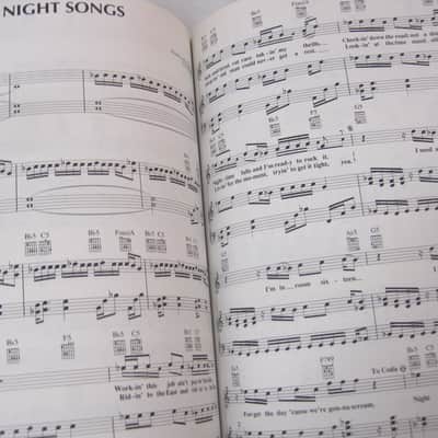 Metal Ballads Piano Vocal Guitar Sheet Music Song Book Songbook image 3