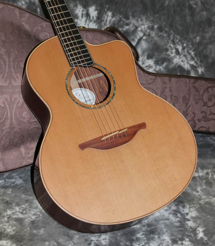 2023 HsienMo - Custom F Model Cedar Top, Madagascar Rosewood - Natural image 1