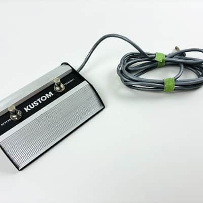 Kustom 2-Button Reverb/Tremolo Footswitch – 1970s image 1