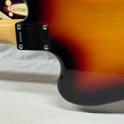Fender USA Custom Shop Bass VI 6-string Bass with COA + Case 2006 - 3-Color Sunburst / Rosewood fingerboard image 13