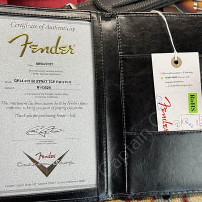 2025 Fender - 60 Stratocaster TCP - Custom Order - ID 5811 image 13