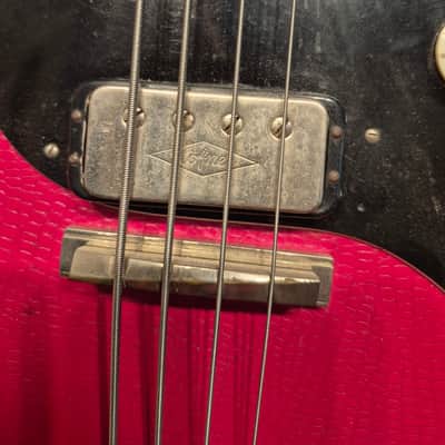 Hofner 185 Artist Hofner 185 Bassass 1962 - 1980 - Red image 8