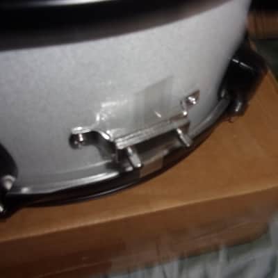NEW in Box Ludwig 12" x 5" Mini Piccolo Snare Drum Sparkle Silver from Questlove Pocket Set image 3