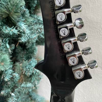 2010s Lado Earth 2002  - Trans Black Flame Maple Top with OHSC image 9
