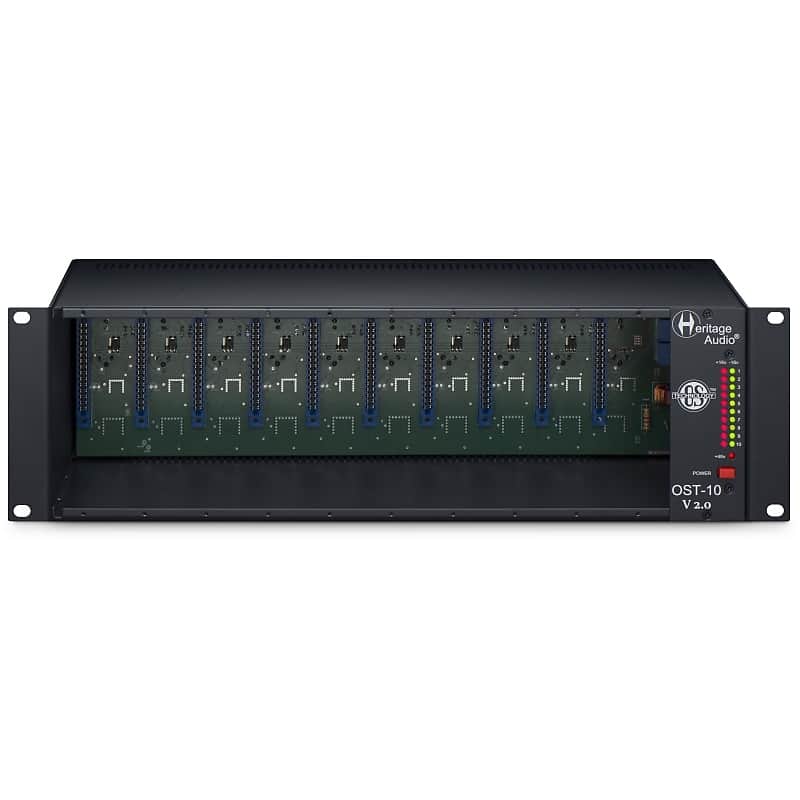 Heritage Audio OST-10 V2 10-Space 500 Series Rack Frame image 1
