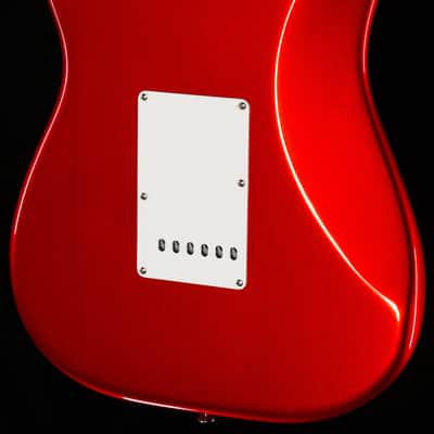 Fender American Vintage II 1965 Stratocaster Round-Lam Rosewood Fingerboard Candy Apple Red (334) image 2