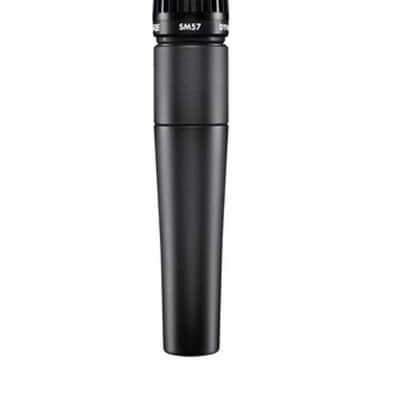 Shure SM57LC-SOLO-K SM57 Instrument Microphone with Boom Stand and XLR Cable image 2