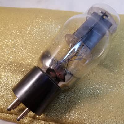 RCA 2% Tight Matched Pair (2) 2A3 AT1000 TESTED Vacuum Tubes black S plate hifi Power Triode 1936-1954 image 15
