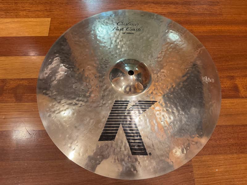 Zildjian 16" K Custom Fast Crash Cymbal 2003 - Present - Brilliant image 1