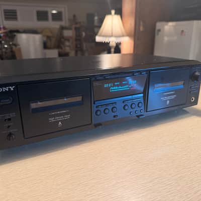 Sony TC-WE475 Auto Reverse High Density Head Stereo Dual Cassette Deck SERVICED! image 4