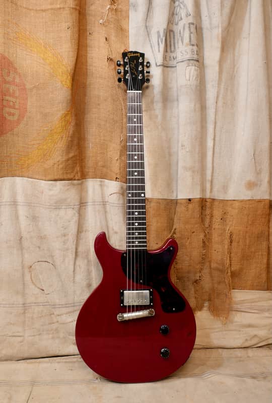 Gibson Les Paul Junior 1958 - Cherry Red - Refin image 1