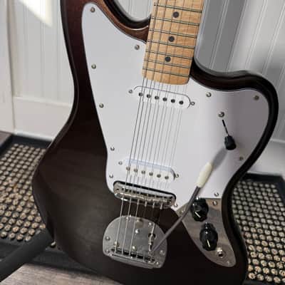 Squier Affinity Jaguar 2025 - Mystic Metallic Brown - Upgraded Locking Trem image 3