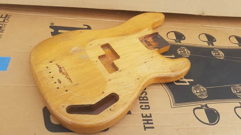 1958 FENDER PRECISION BASS BODY - made in USA image 1