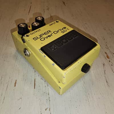 y713●BOSS SUPER Over Drive SD-1 1982年日本製 Boss SD-1 Super Overdrive 1981 - 1988 Made In Japan | Reverb