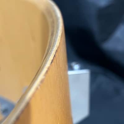 Sonor Phonic 1978  14"x22" Bass Drum - Natural Beech image 8