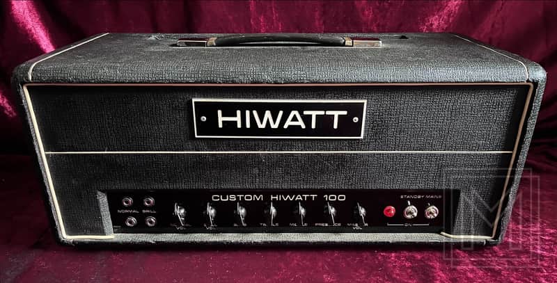 1974 Hiwatt Custom 100 DR103 Harry Joyce Mullards Gilmour Townshend image 1