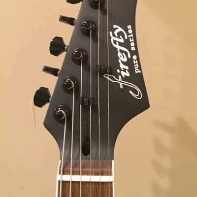 Firefly FFTH Thinline Tele Style Semi Hollow Body Guitar 2020 Satin Black image 9