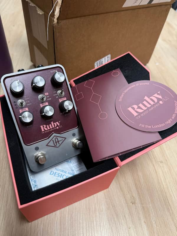 Universal Audio Ruby ’63 Top Boost Amplifier 2022 - Present - Ruby / Silver image 1