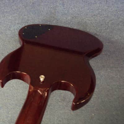 Gibson Lefty Bass Guitar EBO USA 1960s cherry Red image 8