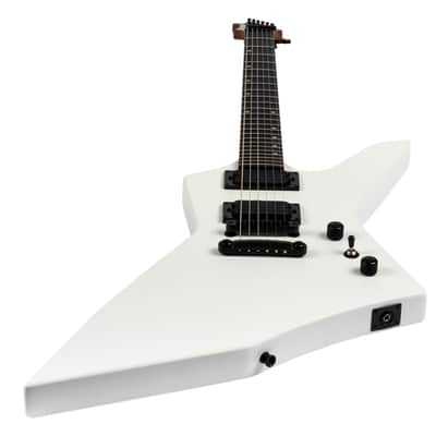 Spira X-400 MWH X-400 Series X-Style Roasted Poplar Body Canadian Roasted Maple Neck 6-String Electric Guitar image 5