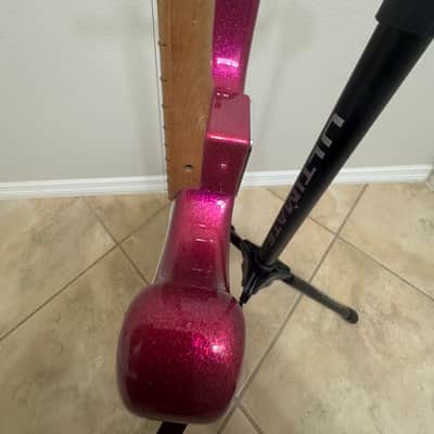 Partscaster Thinline S-Style - Purple Sparkle w/ Fender Cory Wong Loaded Pickguard (Semi-Hollow Fender Strat) image 12