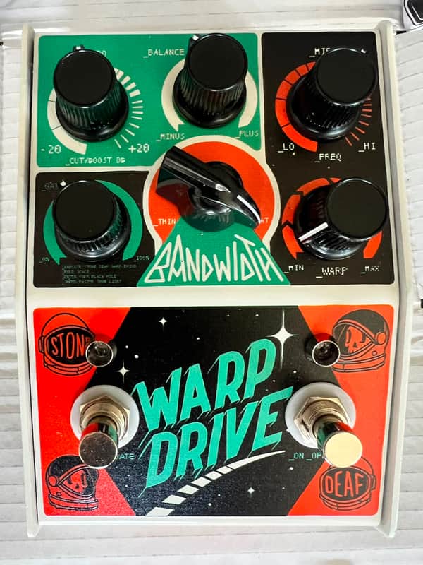 Stone Deaf Warp Drive Distortion pedal image 1