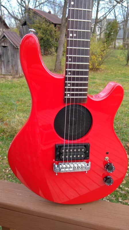 Lyon Travel Guitar w/ Built in Amp & Speaker image 1