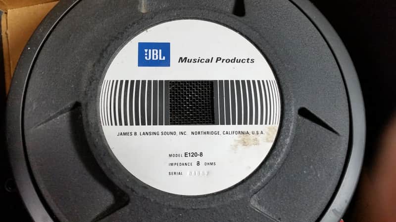 JBL E120-8 (Pair) | Reverb