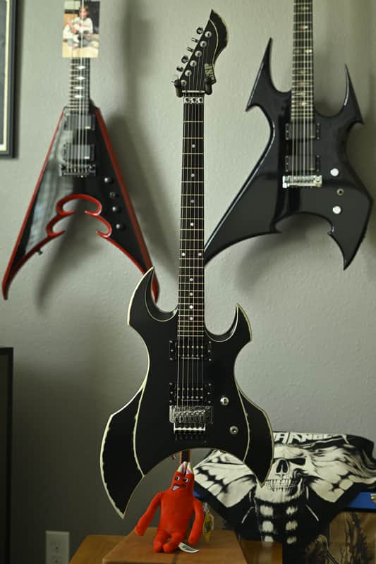 ギター ESP AX-280 ESP AX-280 - Black Satin | Reverb