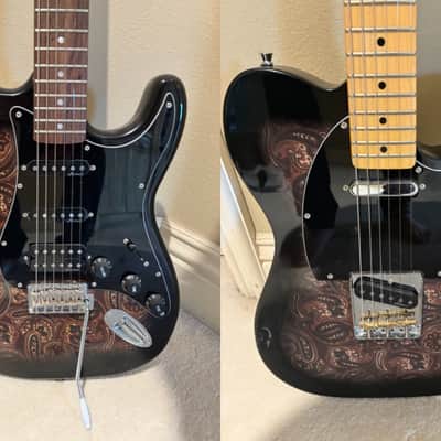 Harley Benton ST70 Deluxe and TE70 Deluxe 2020s - Paisley image 1