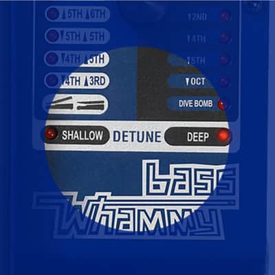 DIGITECH BASS WHAMMY Pitch-Shifting Polyphonic Chord MIDI FX Pedal image 8