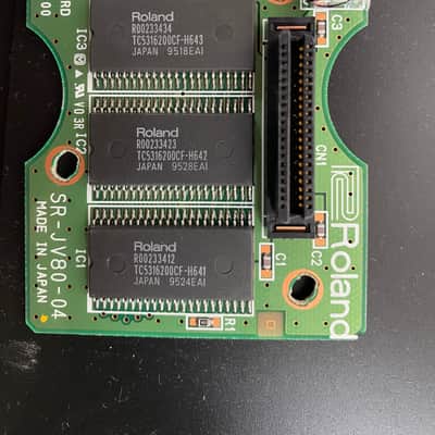 Roland SR-JV80-04 Vintage Synth Expansion Board 1990s - Green image 3