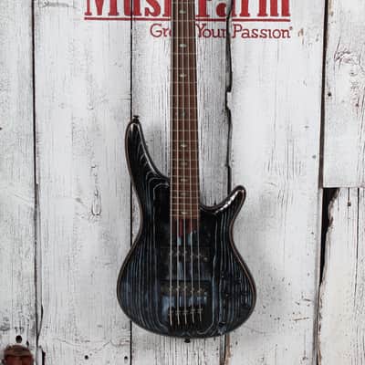 Ibanez SR Premium SR1325SB 5 String Electric Bass Guitar Aqua Wave with Gig Bag image 4