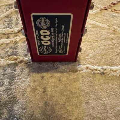 Fulltone Limited Edition OCD V2 2018 - Candy Apple Red image 4