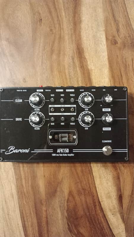 Baroni-Lab AFK150 2-Channel 150-Watt Pedalboard Guitar Amp 2022 - Present - Black image 1