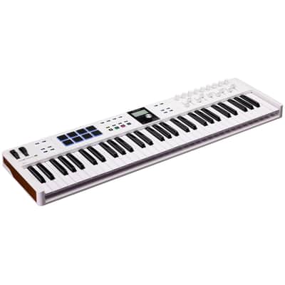 Arturia Keylab Essential 3 61 Key Midi Keyboard - White image 2