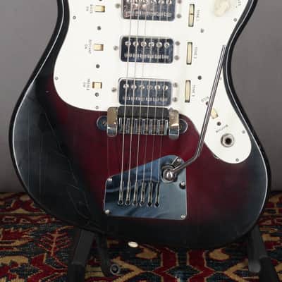 Hofner 176 Deluxe 1960s - Ruby Shaded w white headstock image 5
