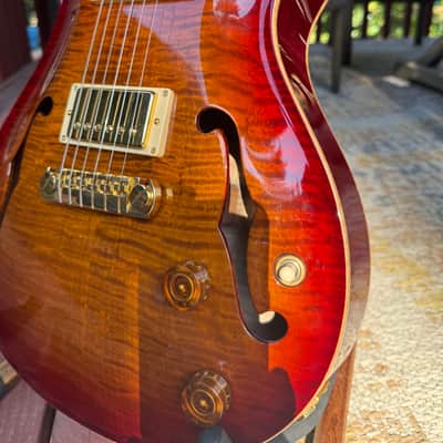 PRS Archtop II 1998 - Cherry Sunburst image 2