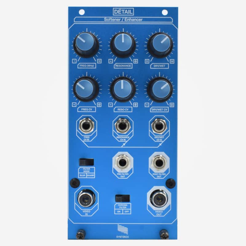 Syntonie DETAIL Eurorack Video Filter/Softener/Enhancer Module image 1