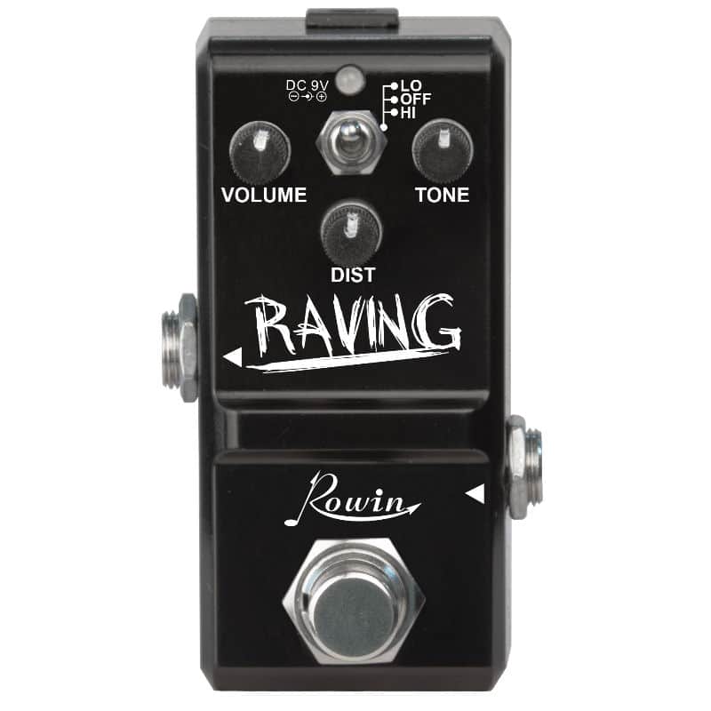 Rowin RAVING Heavy metal Distortion Electric Guitar Pedal  LN-305 Nano Holiday Special $29.80 image 1