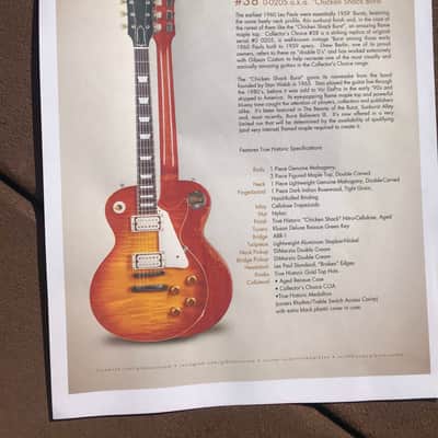 2017 Gibson Collectors Choice 38A Chicken Shack 1960 Les Paul image 11