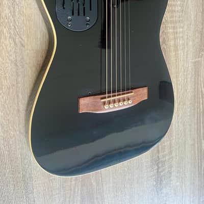 Godin Acousticaster A6 90s - black image 3