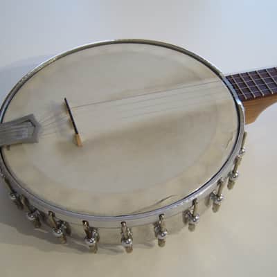 Gariepy 5 String Banjo Beautiful Original Condition Circa-1960s-Natural with Metal Pot image 6