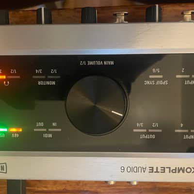 Native Instruments Komplete Audio 6 USB Audio Interface 2010s - Black/Silver image 1