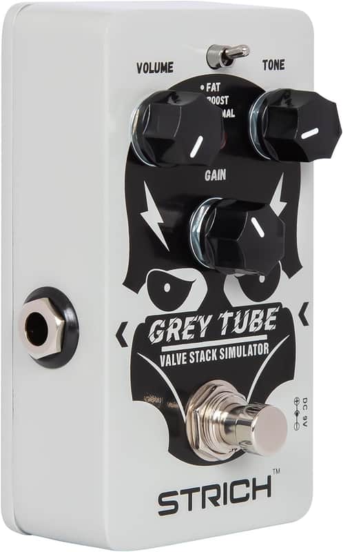 GREY TUBE Distortion Guitar Pedal, Distortion 3 Modes Fat, Boost, Normal Classic Crunch 80s Metal/Nu Metal for Electric Guitar True Bypass image 1