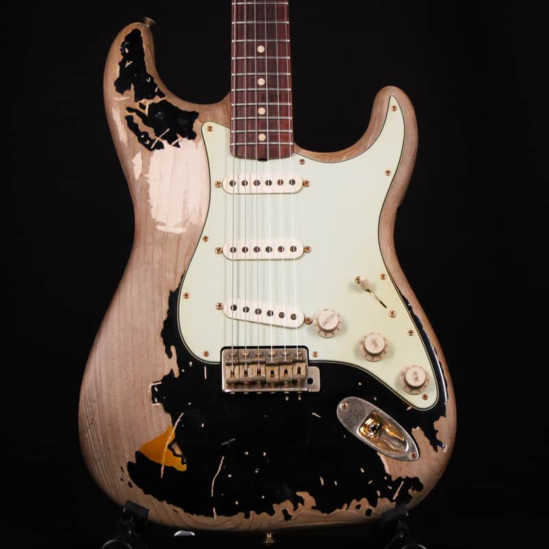 Fender Stratocaster John Mayer Black1 John Cruz Masterbuilt 2011