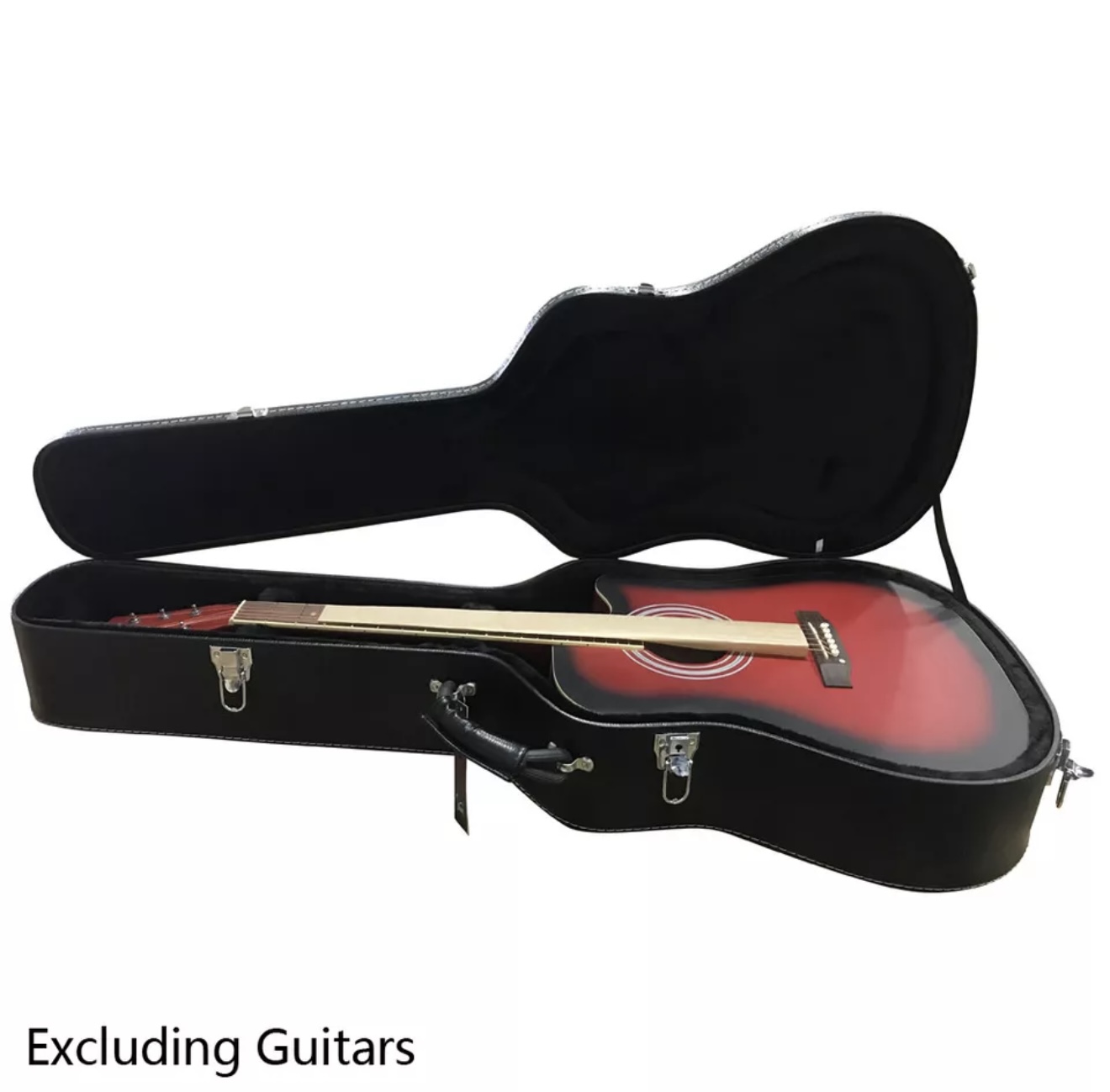 OEM Classical Guitar Hard Case with Locking Latches and Plush Interior photo 2