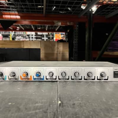 Nady RMX-6 Rackmount 6-Channel Microphone / Line Mixer 2010s - Silver image 1