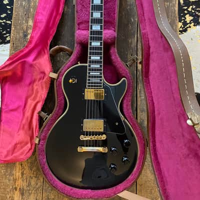 Gibson Pre-Historic Les Paul Custom ‘57 reissue 1992 Black Beauty w/ OHSC & Ebony Board image 21