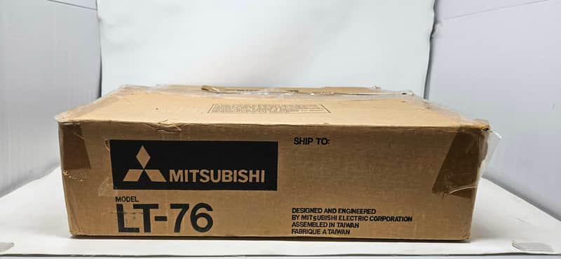 Vintage 1980s Mitsubishi LT-76 Fully Automatic Linear Tracking Turntable - NEW Open Box image 1